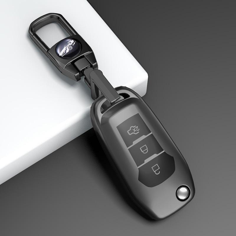 For Ford Focus 3 4 St Mondeo 5 Mk5 Mustang F-150 Explorer Edge Fiesta Kuga Mk3 4 Tpu Car Remote Key Case Cover Holder