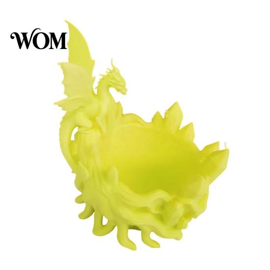 Entryway Catchall Tray Dragon Storage Bowl, 3D Printed Decorative Key Jewelry Holder for Colorful Home Decor Bowl Desktop Dressing Table, Unique
