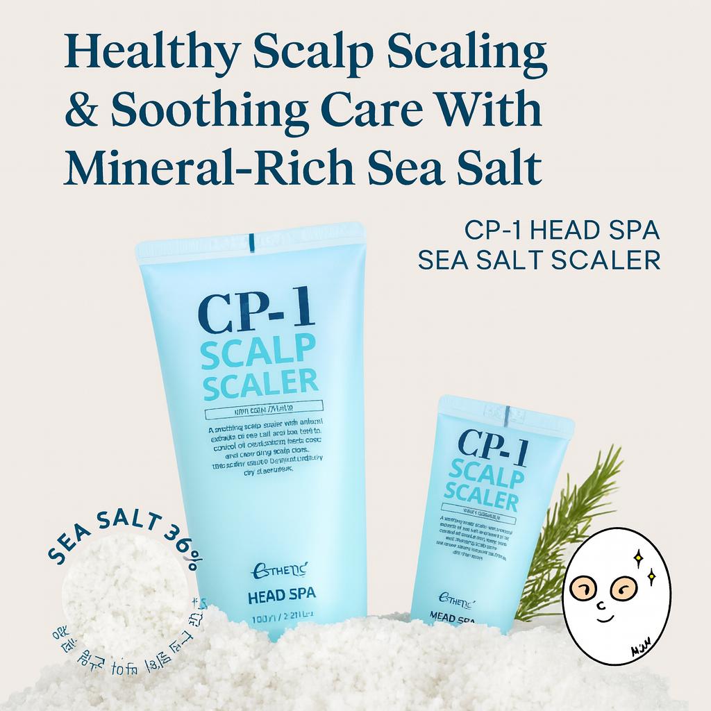 CP-1 Head Spa Scalp Scaler with Tea Tree Salt  210ml