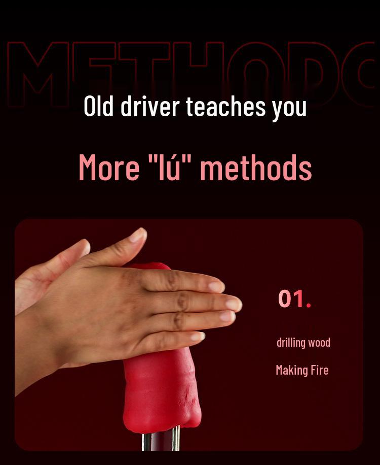 ROSELEX Laolesi Allenatore Orale e Stimolatore Clitorideo Vibrante Dildo da Uomo - Giocattolo Sessuale per Adulti