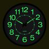 Non-Ticking Luminous Wall Clock Silent Wall Time Clock Minimalist Night Light Hanging Clock  Shops
