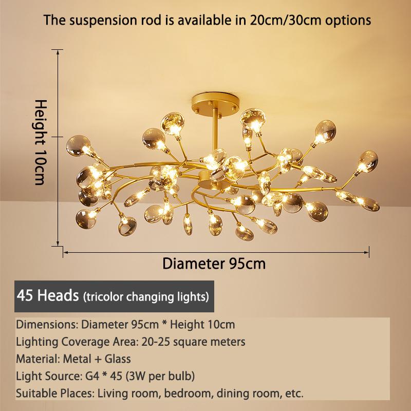 Nordic Ins Style Ceiling Light Living Room Ceiling Light Bedroom Ceiling Light Modern Iron Ceiling Light Indoor Home Decorative Lighting