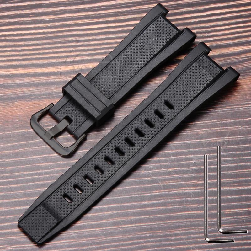 

Resin Strap Watch Accessories for Casio GST-210 GST-S130 S110 S100 W130L W100 W110 Men s Waterproof Band Stainless Steel Loop 14mm