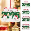 Christmas Tree Hanging Decor Custom Family Snowman Ornaments for Xmas Tree Decor Personalized Christmas Ornaments 2025 Unique