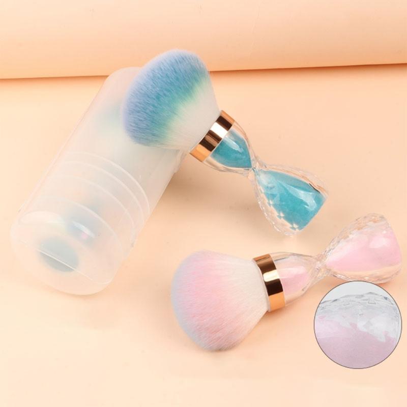 Nail Art Dust Powder Remover Brush Nail Art Dust Cleaner Brush Blusher Powder Brush Makeup Brushes Nail Art Tools Gifts