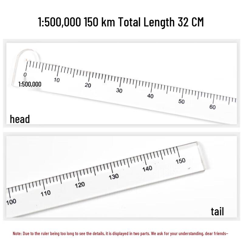 Professional Chart Ruler 32 cm