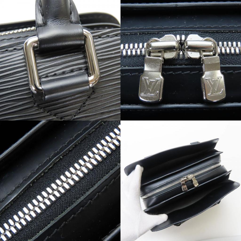 Used LOUIS VUITTON Handbag Ponneuf M52052 Epi Leather Noir black