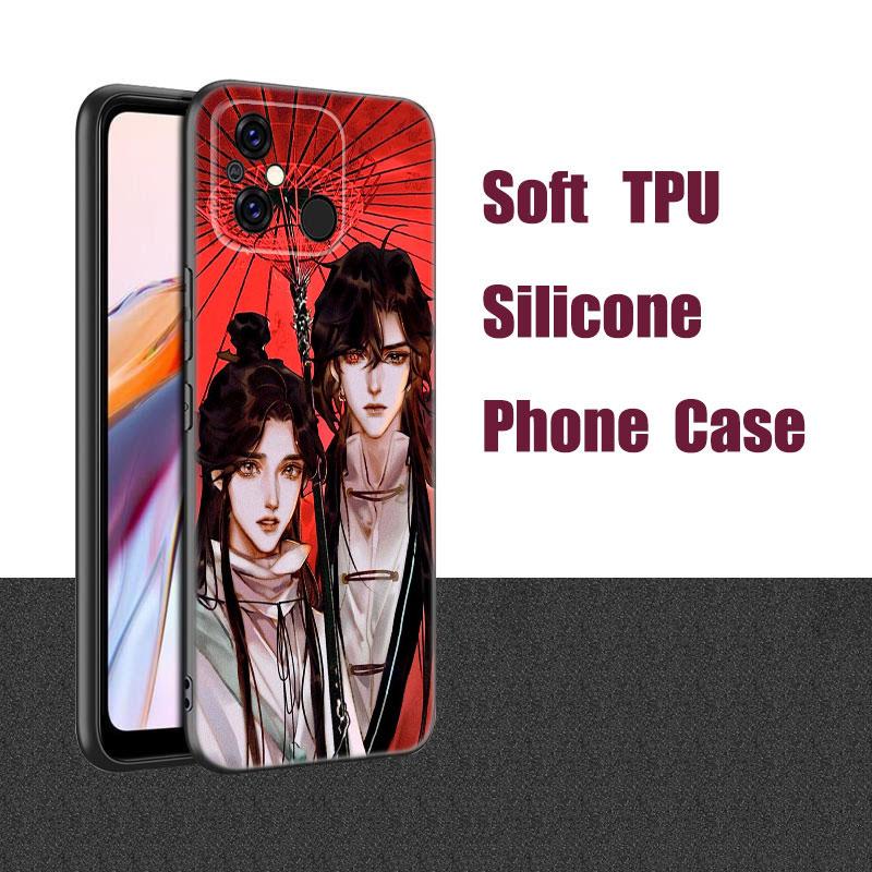 Heaven Official’s Blessing Black Phone Case For Xiaomi Redmi 7A 8A 9A 10A 11A 9C 10C 12C 13C 11 Prime A1 A2 + 12 4G Note 9T 12R