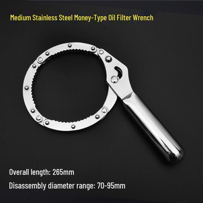 Uniwersalny klucz do filtrów oleju typu szczękowego do wykręcania i demontażu