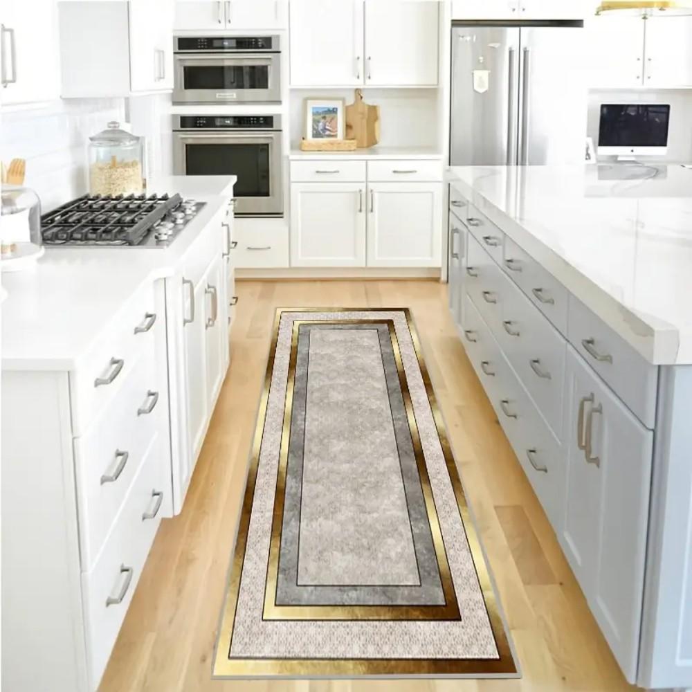 Hustý Zimní Nový Evropský Klasický Luxusní Chodbový Koberec Obývací Pokoj Ložnice Vstup Vstupní Hala Kuchyně Vánoční Dekorace Koberec