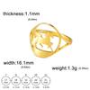Cool Running Horse Ring Women Men Stainless Steel Finger Rings Animal Jewelry Friends Birthday Gift