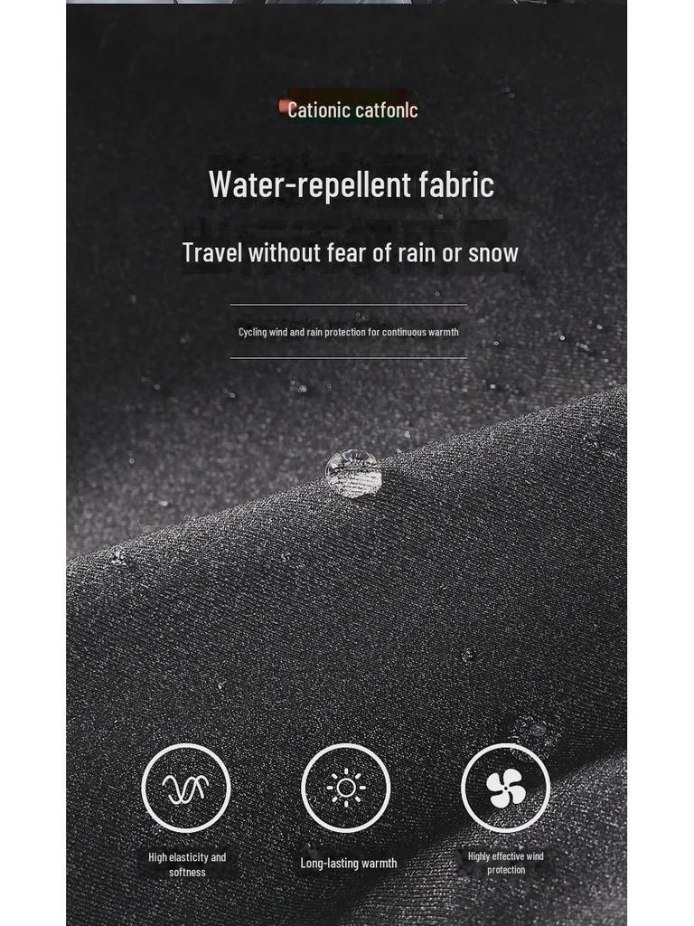 Winter Sports Cycling Cap: Waterproof, Windproof, Reflective, Warm Ear-Protected Duckbill Design with German Velvet (Model DMZ46)