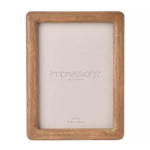 Widdop Impressions Oak Effect Photo Frame