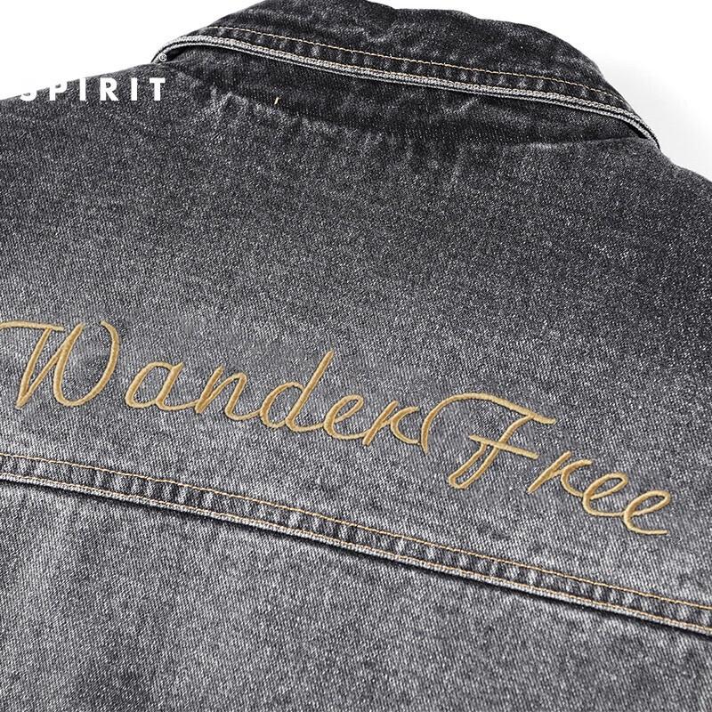 JEEP SPIRIT Men's Casual Denim Workwear Jacket