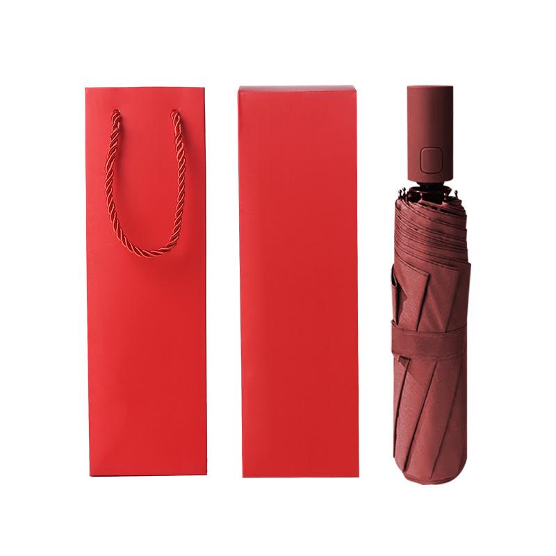 Automatic Vinyl Sun Umbrella - Sun Protection & Rain Ready, Custom Logo Option