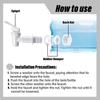 Cooler Faucet Water Bottle Jug Water Crock Tap Dispenser Valve Dispenser Tap Set Spigot Spout