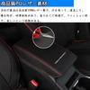 Kakash PU Leather Armrest Leather Scratch and Stain Interior Center Console Console Box Custom Design with Orange Compatible with the New Subaru