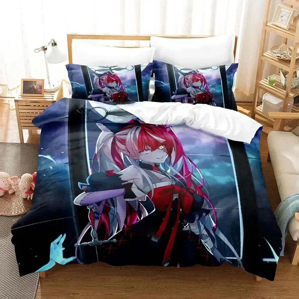 Comforter 3D Print Kawaii Kureiji Ollie Zombie Idol Comfortable Duvet Bedding Set Bedroom Decoration Home Textile