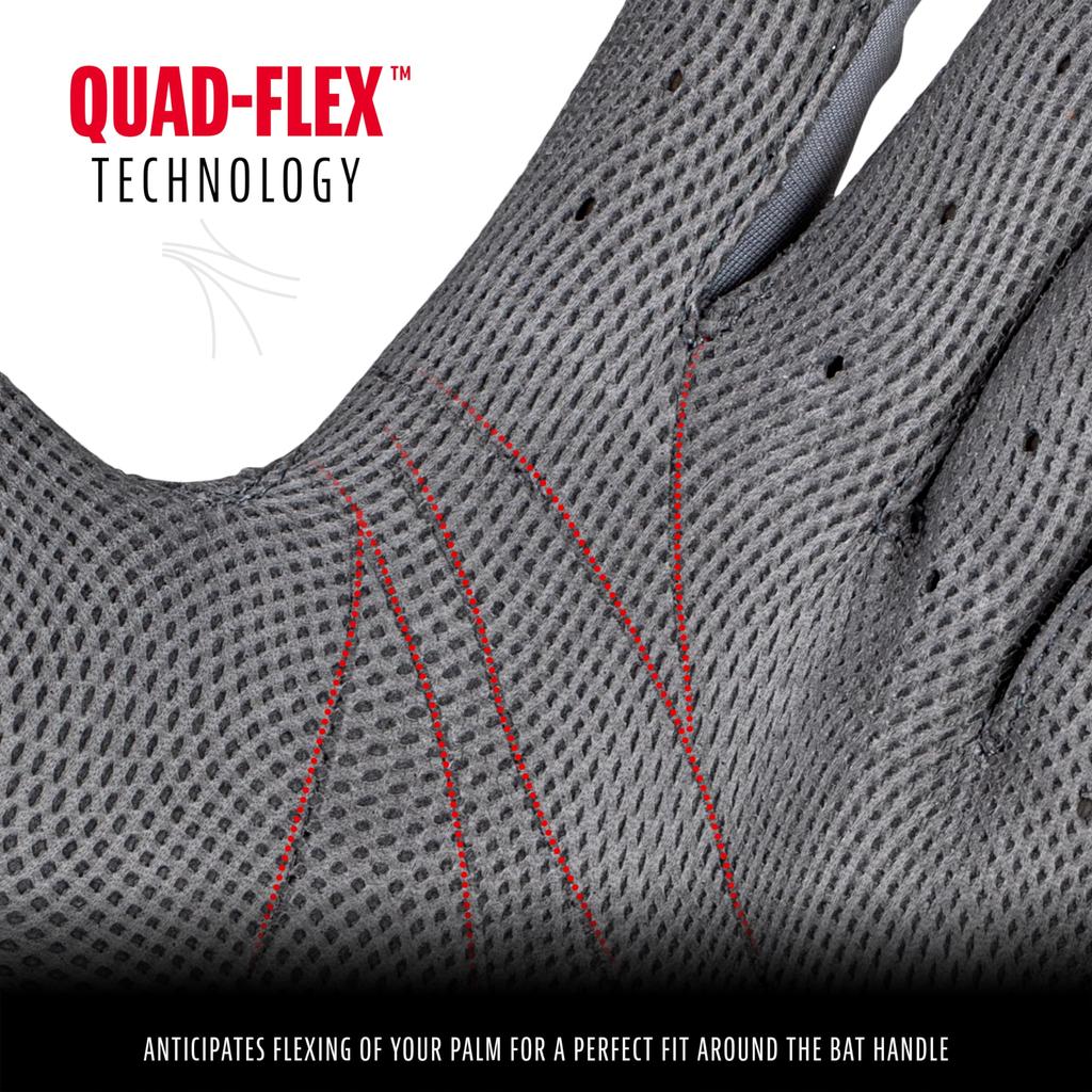 Franklin CFX PRO Chrome Batting Gloves Both Baseball Batting 20597 Size 2024 Codes (for Hands), Gloves, Gray, Small, Spring/Summer (Product