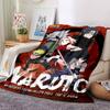 1pc Narutos Evolutionary Journey Flannel Blanket for Super Soft Cute Comfort Blanket for Travel Bedding Couch Sofa Blanket Y72347