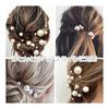 36pcs Pearl Hair Pins U-Shaped Hair Accessories for Bridal Wedding Graduation Formal Occasions Kimono Updos Elegant Design High Quality Comfortable