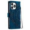 Phone Case For Honor Play10A 4G / X5c Plus 4G / X5c 4G Imprinted Totem Skin Feel Wallet Leather Phone Cover with Hand Strap