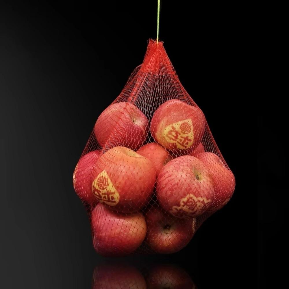 With Straps Hanging Watermelon Mesh Bag Reusable Garden Netting  For Garden Planting