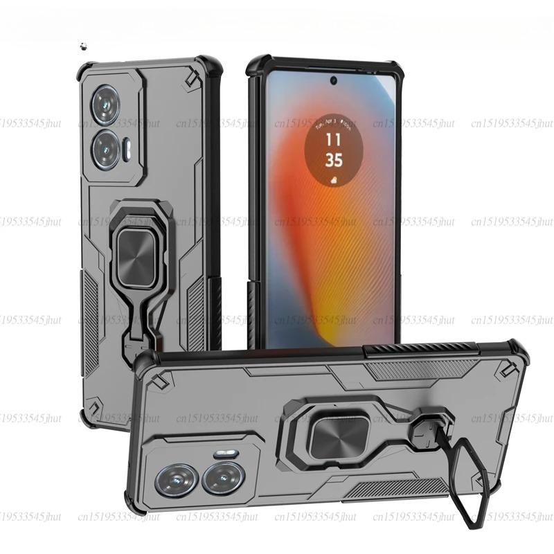 Case For Motorola Edge 50 Fusion Magnetic Suction Stand Phone Holder Cover Moto Edge 50 Pro Case For Moto Edge 50 Fusion Case