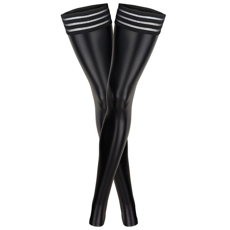 Leather thigh high socks Clearance