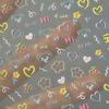 Cartoon Cute Korean Bear Manicure Flat Sticker Student High-looking Handbook Waterproof Pen Sticker Sticker