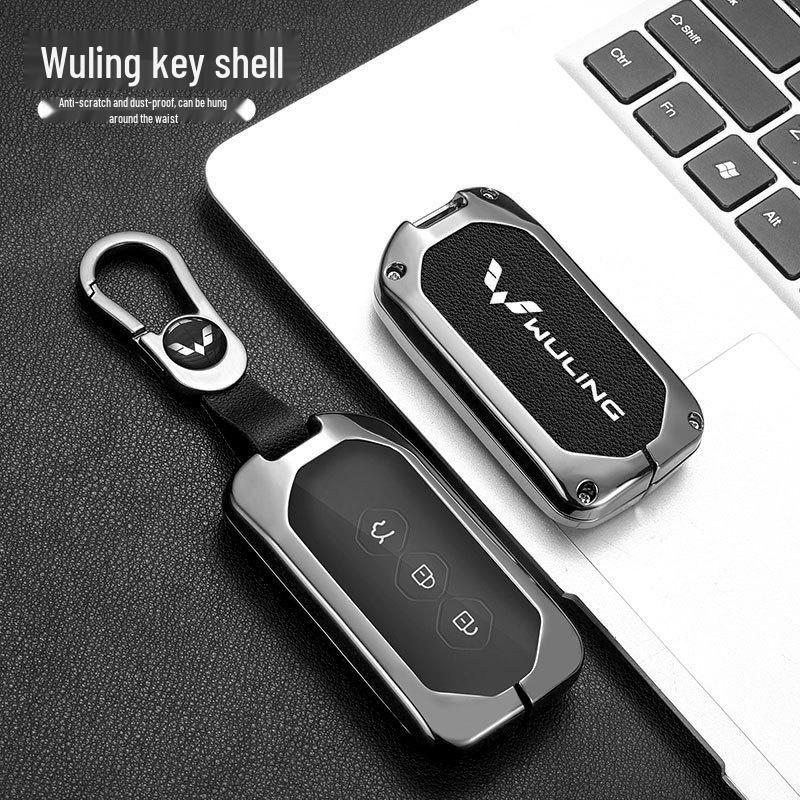 Wuling 2023 Capgemini Premium Key Case: Stylish Unisex Bag Buckle for Car