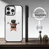 C-Cute Gym Hamster Phone Case For iPhone17,16,15,14,13,12,11 Plus,Pro Max Magnetic For Magsafe Wireless Charging