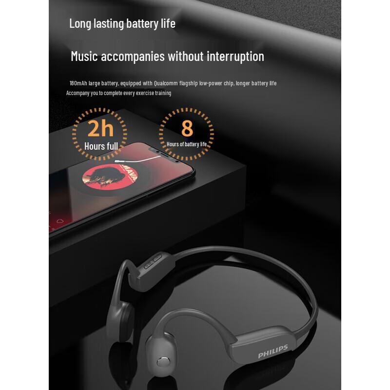 Philips TAA3609 Bone Conduction Sports Headphones
