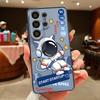 Magnetic Cute Astronaut Pattern Phone Case For Samsung Galaxy S26 S25 S24 S23 Ultra S25 FE A57 A56 A37 A17 A55 A26 A36 A35 Cover