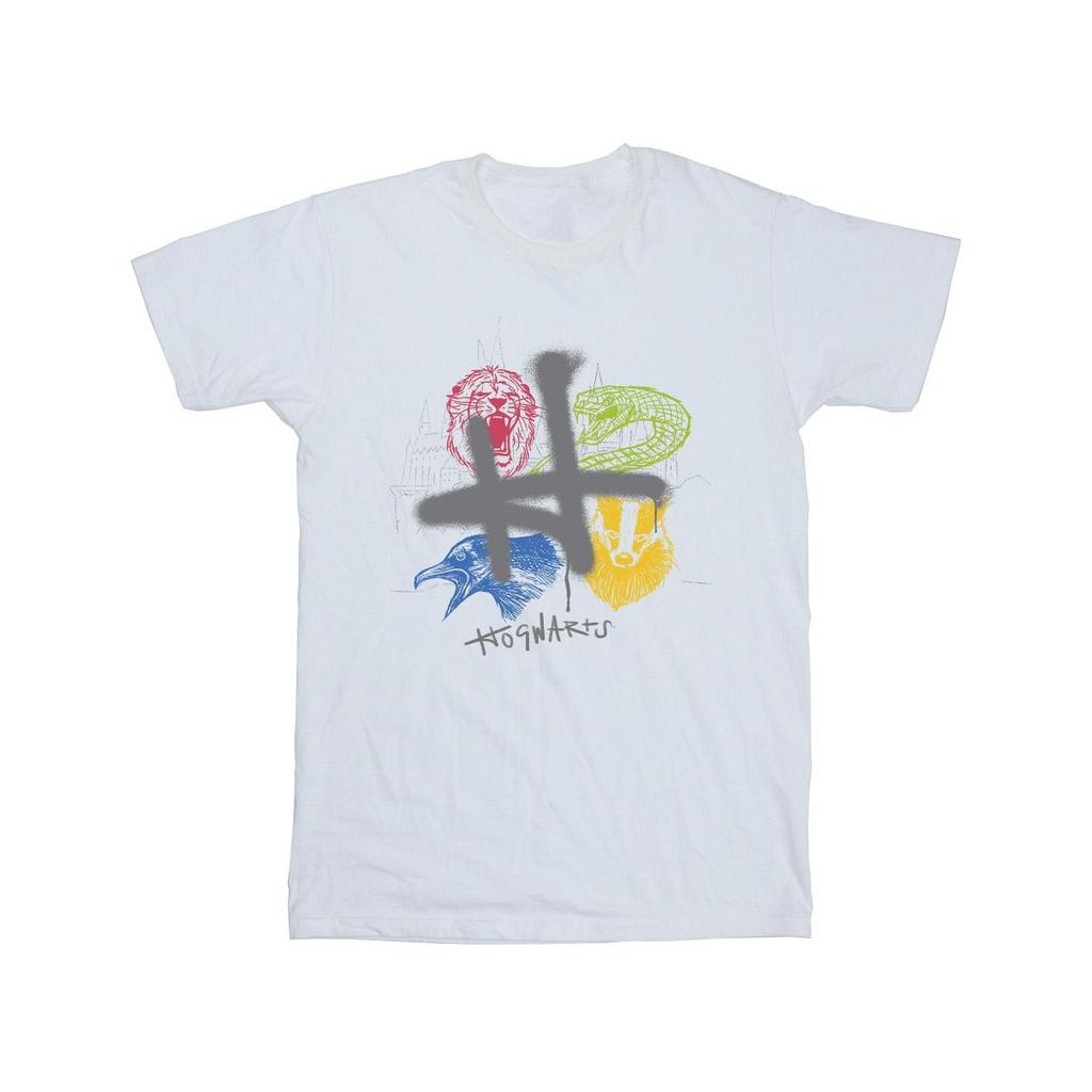 HARRY POTTER Boys Emblems H Spray T-Shirt