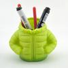Creative Down Jacket Pen Holder, Office Decoration, Classroom Desktop Pen Holder, Holiday Gift