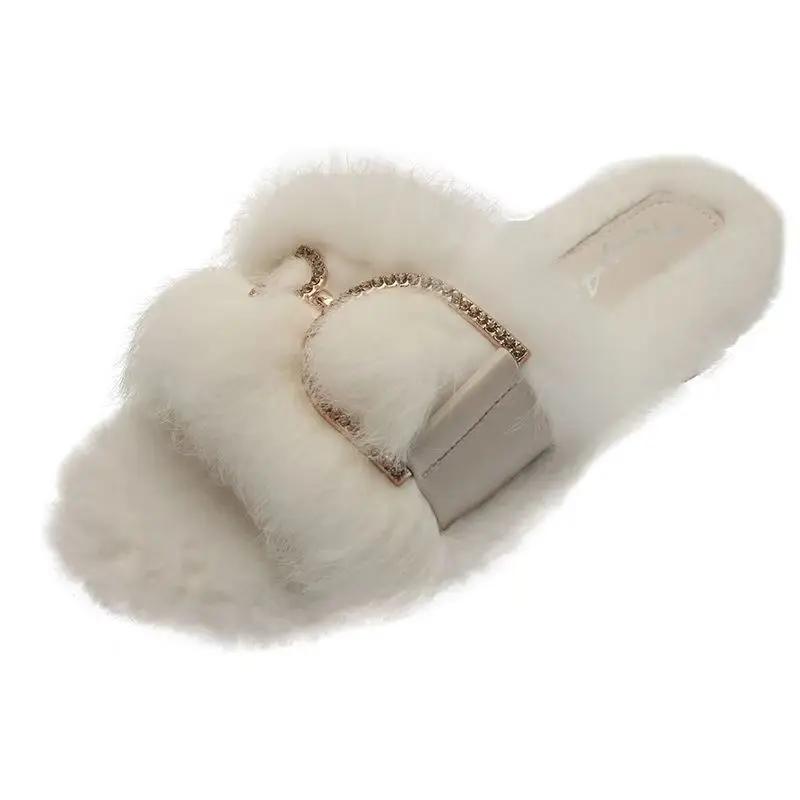 

Мода Новые Милые Женские Осенние Зимние Простые Модные Удобные Лоферы Женские Повседневные Элегантные Балетки Универсальные Тапочки Шлепанцы на Мягкой Подошве Женские 35 бежевый