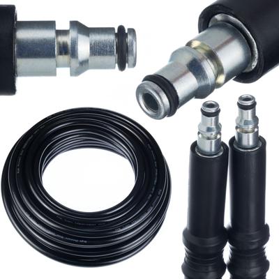 Wąż Wysokociśnieniowy 10m Quick Connect – System Click Connect | Oplot Nylonowy | Ciśnienie Max 200 Bar