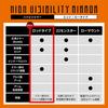 Daytona 99260 High Visibility Mirror for Motorcycles, 10mm Positive Thread, Vibration Resistant, Wide Angle, Conforms To New Safety Standards, Edge Lo