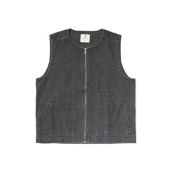 Snow Peak Sulfur Dyed Fade Vest VT-26SU007 Outer Mid-layer Men Women