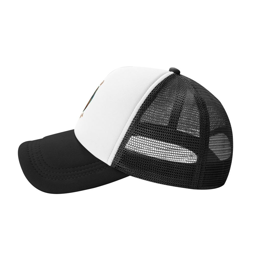Bóbr Kurwa, The Polish Beaver  Mesh Sun Hats  Hiking Fishing Sun-Proof Baseball Caps Men Adult Streetwear Design Hip Hop Hats