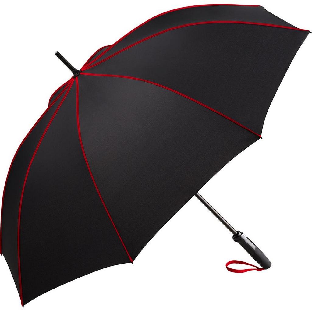 Fare Contrast Detail Folding Umbrella
