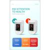 1PC English Version P08 Blood Oxygen FDA Instrument Home Fingertip Finger Clip Pulse Heart Rate Blood Pressure Saturation Portable Home