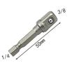 1/3 Stück Schlagschrauber-Adapter 1/4 3/8 1/2 Zoll Nuss-Treiber-Stecknüsse Sechskant-Schaft Verlängerung Für Schraubendreher-Griff Werkzeug