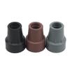 19mm Rubber Pole Cap Walking Stick Crutch Cane Bottom Pads CoverElderly Cane Anti Slip Foot Pad Trekking Pole Cane Accessories