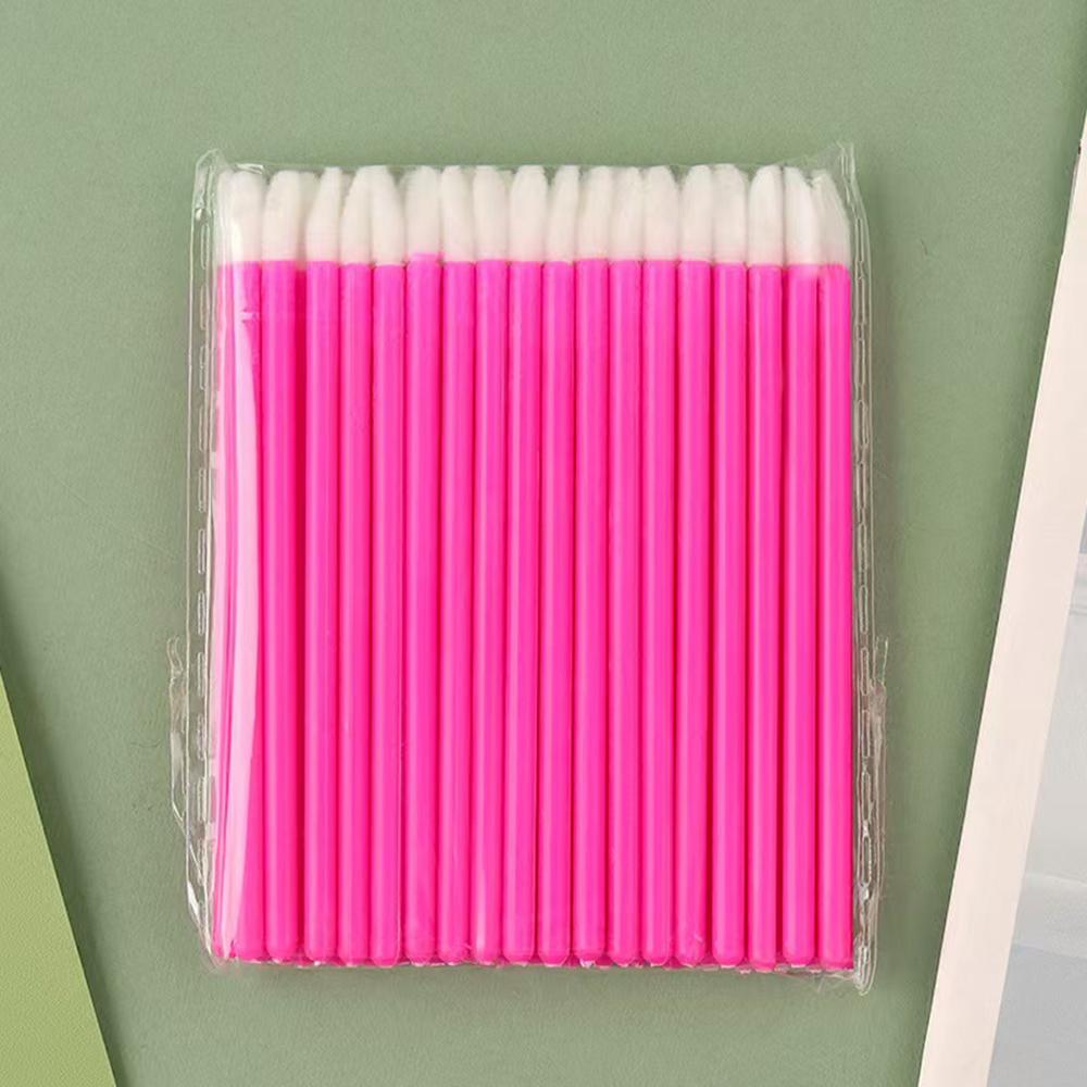 50pcs/Bag Disposable Eyelash Brush Mascara Applicator Wand Eyes Lip Cosmetics Brushes Extension Cosmetic Make Up Tools розы красного