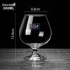 ZISIZ European Style Handmade Brandy Glass