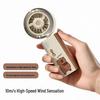 Cartoon Portable 6-Speed USB Rechargeable Handheld Folding Fan with Clip and Ultra-Fast Spray