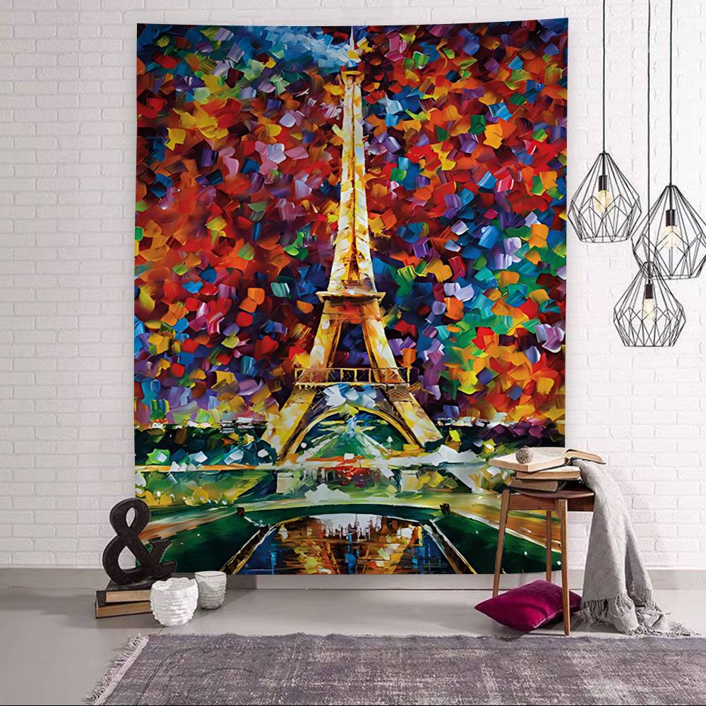 LLeonid Oil AAfremov Painting DIY Wall Tapestry Hanging Tarot Hippie Wall Rugs Dorm Home Decor