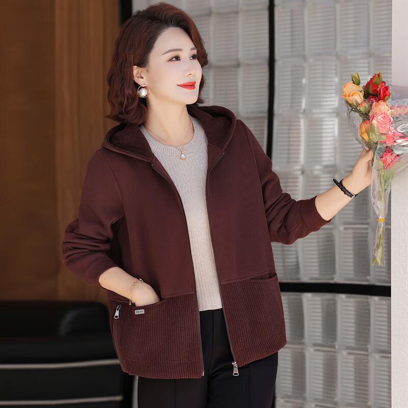 Women's Hooded Casual Autumn Jacket
